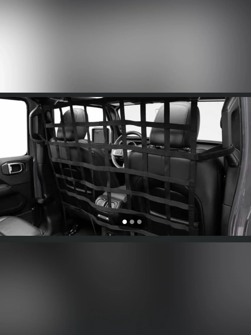 Dirty dog 4x4 pet divider for Jeep wrangler 4 door